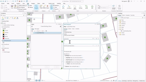 Thumbnail for entry How to create a task in ArcGIS Pro