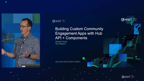 Thumbnail for Building Custom Community Engagement Apps with Hub API + Components