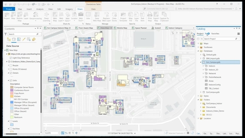 Thumbnail for ArcGIS Indoors: Configuring Hotel Space with Microsoft 365 in ArcGIS Online