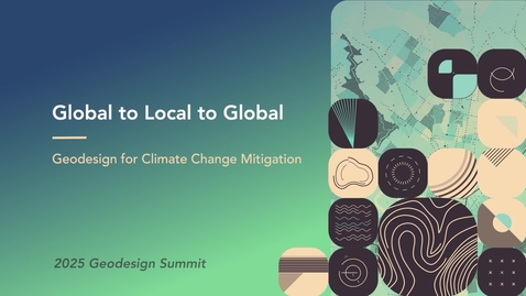 Thumbnail for Global to Local to Global Geodesign for Climate Change Mitigation (GLG)