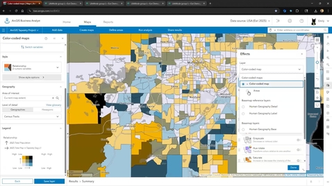 Thumbnail for Understanding Communities Through ArcGIS Tapestry: A Tool for Educators: October 2025