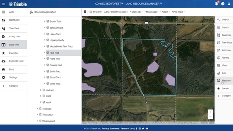 Thumbnail for Supporting Chemical Compliance Workflows with ArcGIS and Trimble's Connected Forest™