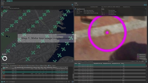 Thumbnail for entry Automating Control Point Measurements for Efficiency in Large Area Reality Mapping