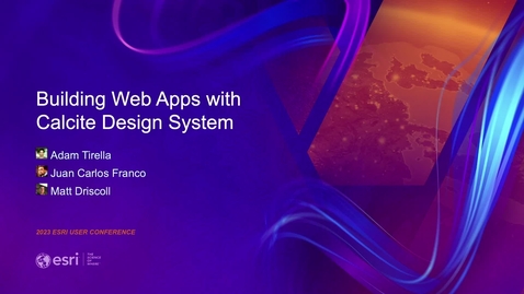 Thumbnail for Building Web Apps with Calcite Design System