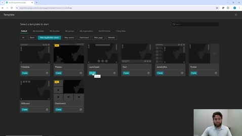 Thumbnail for Working with the ArcGIS Experience Builder Interface