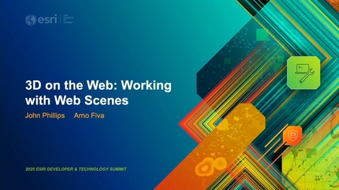 Thumbnail for 3D on the Web: Working with Web Scenes