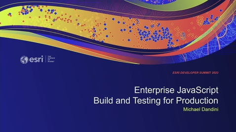 Thumbnail for entry Enterprise JavaScript: Build and Testing for Production