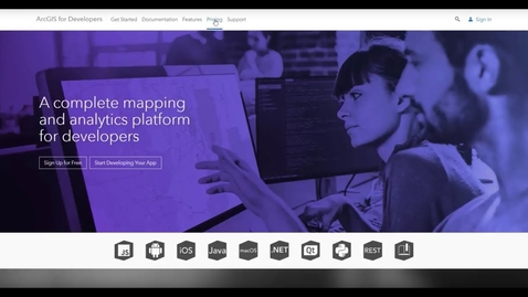 Thumbnail for ArcGIS Runtime: An Introduction to the API and Architecture