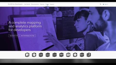 Thumbnail for entry ArcGIS Runtime: An Introduction to the API and Architecture