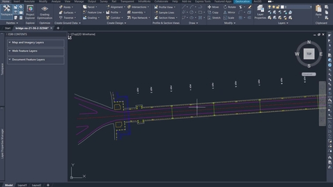 Thumbnail for Coordinate systems in ArcGIS for AutoCAD