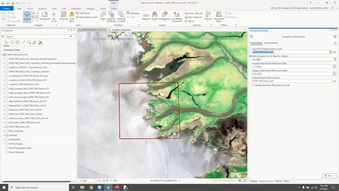 Thumbnail for entry Automated Workflows and Machine Learning Techniques for Coastline Extraction