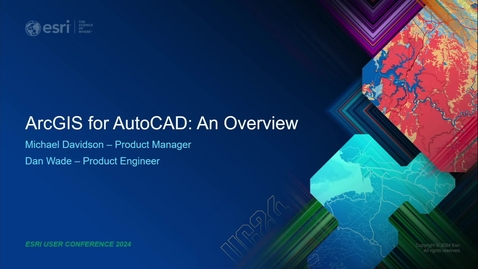 Thumbnail for ArcGIS for AutoCAD: An Overview