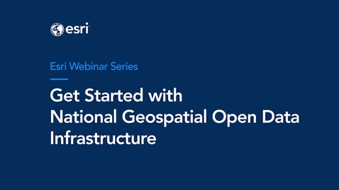 Thumbnail for Get Started with Geospatial Data Infrastructure