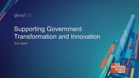 Thumbnail for entry Supporting Government Transformation and Innovation