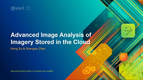 Thumbnail for Advanced Image Analysis of Imagery Stored in the Cloud