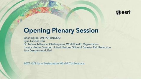 Thumbnail for Opening Plenary Session