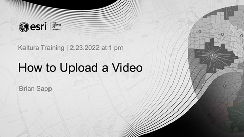 Thumbnail for How to Upload a Video
