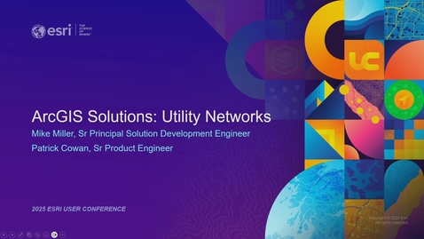 Thumbnail for ArcGIS Solutions: Utility Networks