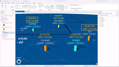 Thumbnail for Work with Time Properties in a Map in ArcGIS Pro