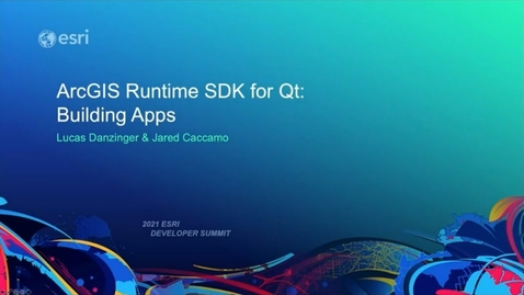 Thumbnail for entry ArcGIS Runtime SDK for Qt  Building Apps