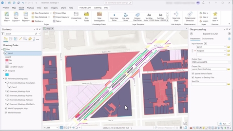 Thumbnail for Work with CAD Hatches in ArcGIS Pro