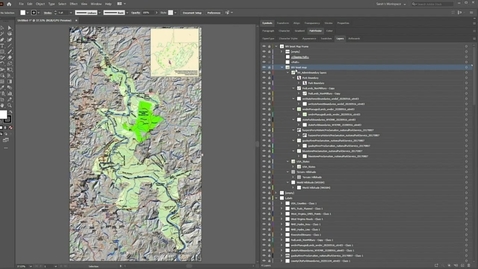 Thumbnail for entry ArcGIS Maps for Adobe Creative Cloud: An Introduction (UC 2021)