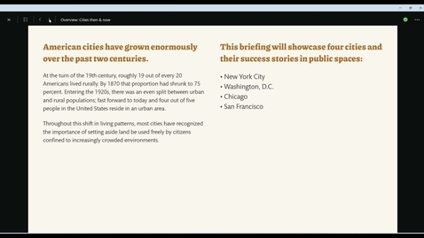 Thumbnail for Updating the downloaded version of a briefing in the ArcGIS StoryMaps Briefings app