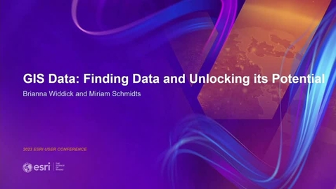 Thumbnail for Finding GIS Data and Unlocking its Potential  