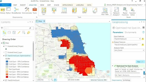 Thumbnail for entry Applying Spatial Statistics: The Analysis Process in Action