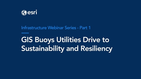 Thumbnail for Infrastructure Act Webinar Series - Part 1 Sustainability June 26, 2022
