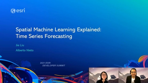 Thumbnail for entry Spatial Machine Learning Explained: Time Series Forecasting