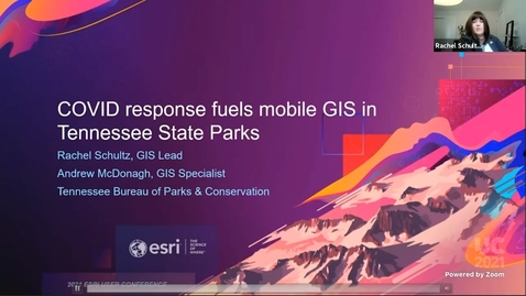 Thumbnail for entry Esri User Conference 2021 – Tennessee State Parks: COVID-19 Response &amp; Long-Term Impacts