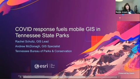 Thumbnail for Esri User Conference 2021 – Tennessee State Parks: COVID-19 Response &amp; Long-Term Impacts