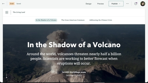 Thumbnail for Recreate the classic Story Map Series template in ArcGIS StoryMaps with collections