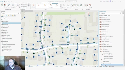Thumbnail for entry ArcGIS Utility Network: How to Create a Named Trace Configuration