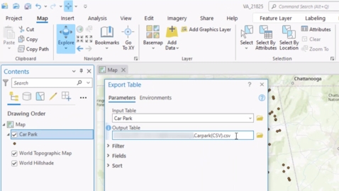 Thumbnail for entry How To: Export an attribute table from ArcGIS Pro to Microsoft Excel