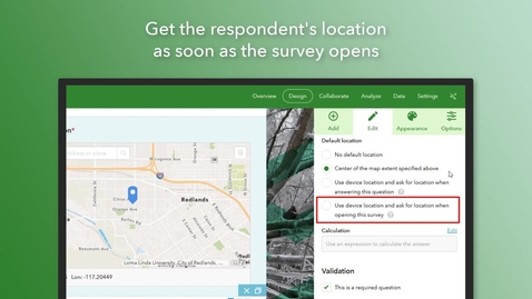 Thumbnail for entry What's New in ArcGIS Survey123 (February 2022)