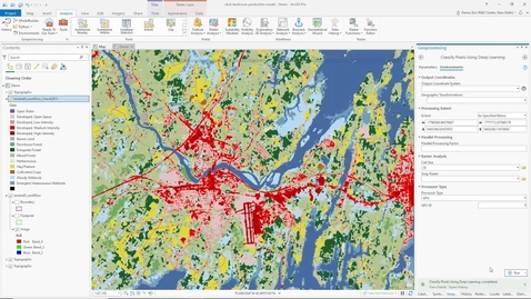 Thumbnail for entry How To: Use Esri’s Land Cover Classification Model for Landsat 8 Imagery