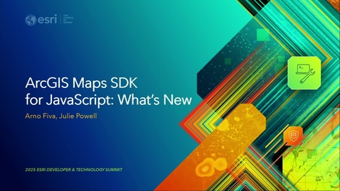 Thumbnail for ArcGIS Maps SDK for JavaScript: What’s New