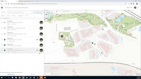 Thumbnail for Configuring ArcGIS for Bus Stop ADA Compliance Surveying and Monitoring