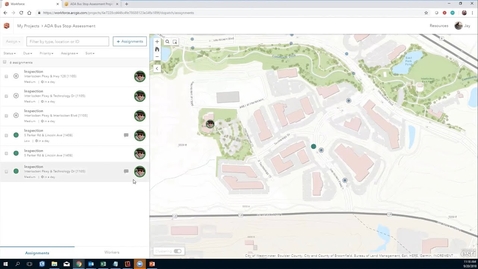 Thumbnail for entry Configuring ArcGIS for Bus Stop ADA Compliance Surveying and Monitoring