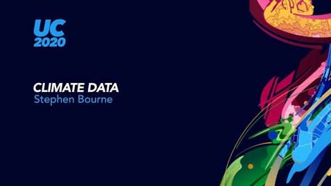 Thumbnail for Stephen Bourne: Climate Data