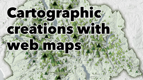 Thumbnail for Cartographic creations with web maps