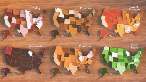 Thumbnail for Animated Maps: Mapping the Thanksgiving Harvest