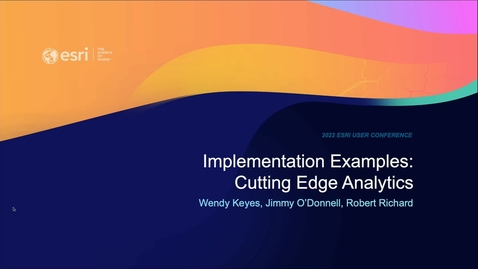 Thumbnail for entry Implementation Examples: Cutting Edge Analytics
