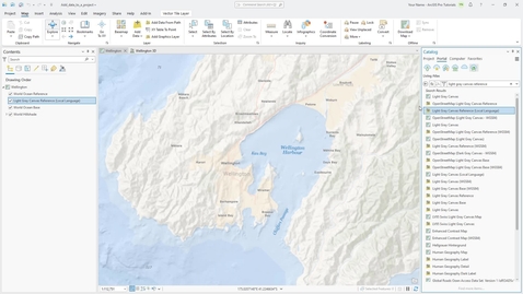 Thumbnail for Add data to a project in ArcGIS Pro