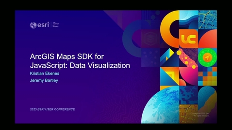 Thumbnail for ArcGIS Maps SDK for JavaScript: Data Visualization