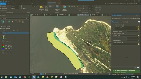 Thumbnail for Coastal Management –  Automatic Shoreline Delineation and Change Detection Analysis