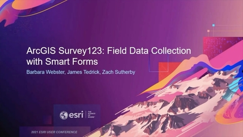 Thumbnail for ArcGIS Survey123: Field Data Collection with Smart Forms