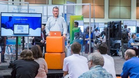 Thumbnail for Mark Harrower, Insights for ArcGIS Highlights